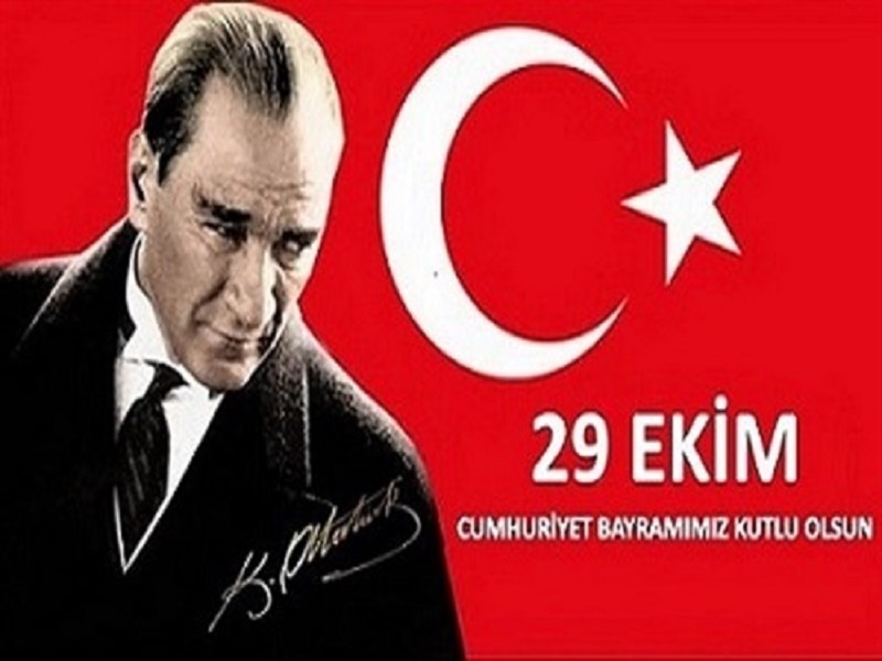 29 Ekim Cumhuriyet Bayramımız Kutlu Olsun