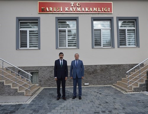 İzmir Katip Çelebi Rektöründen Kaymakamlığımıza Ziyaret